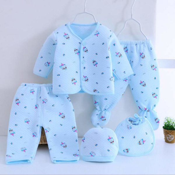 Baby Suit 5 Pc Quilted